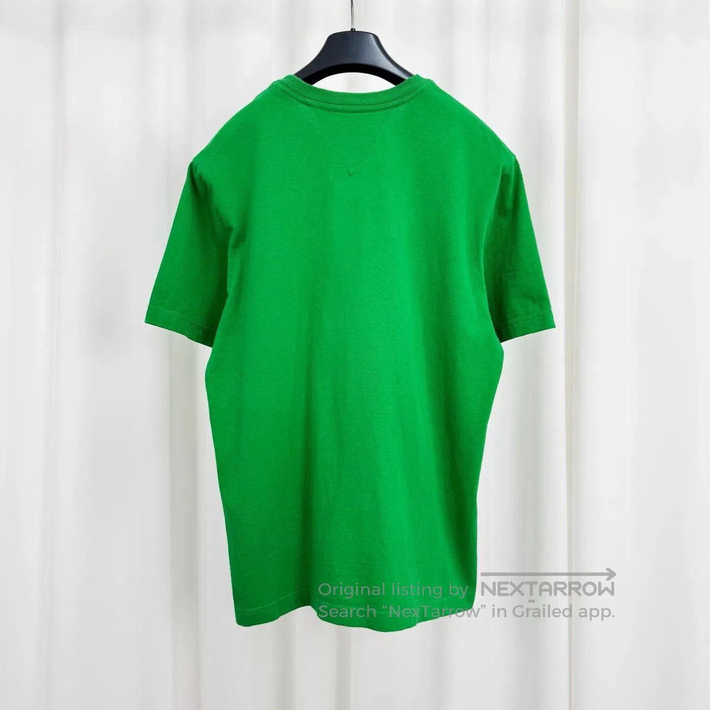 Bottega Veneta Bottega Veneta Embroidered Short Sleeve Green Tee. Size US S / EU 44-46 / 1 - 2 Thumbnail