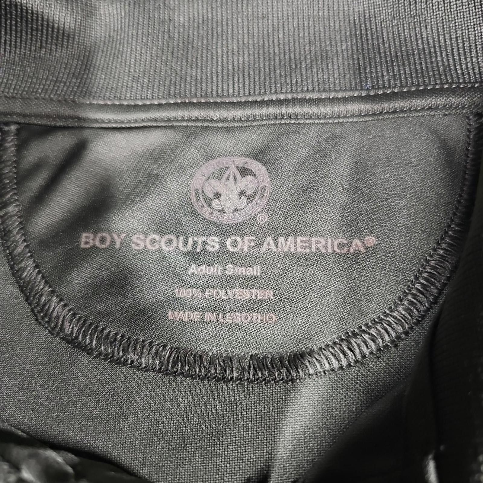 Other BSA Boy Scouts Of America S Green Polo Shirt Size ONE SIZE - 3 Thumbnail