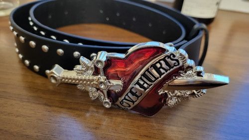 Designer × Vintage Sword Heart Belt Size ONE SIZE - 7 Thumbnail