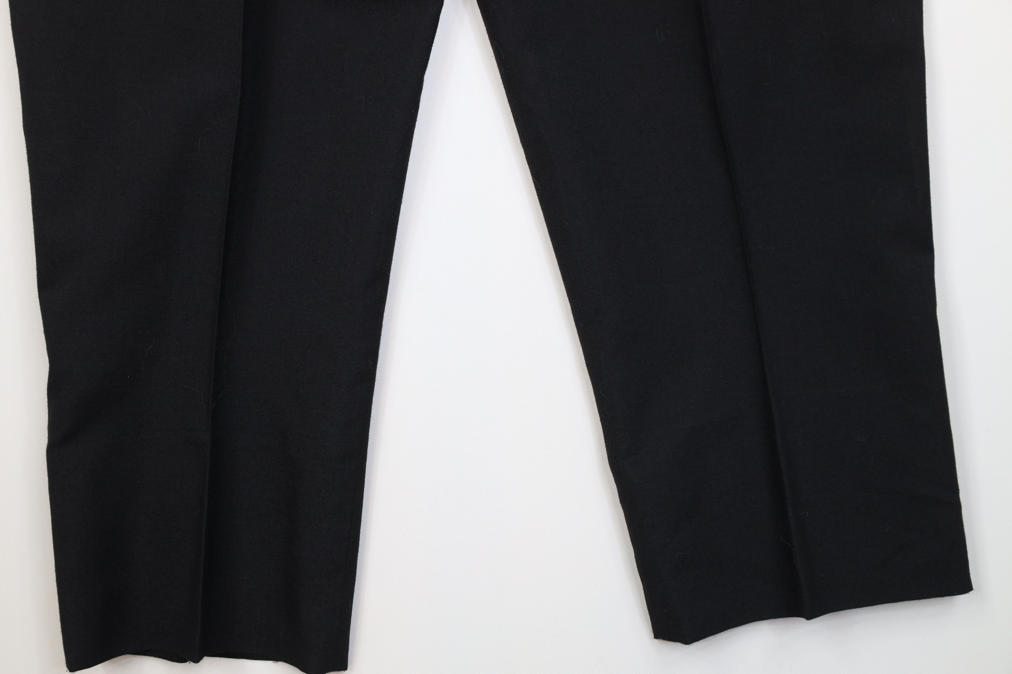 Vintage Vintage 90s Streetwear Tuxedo Dress Pants Trousers Black USA Size US 36 / EU 52 - 11 Thumbnail