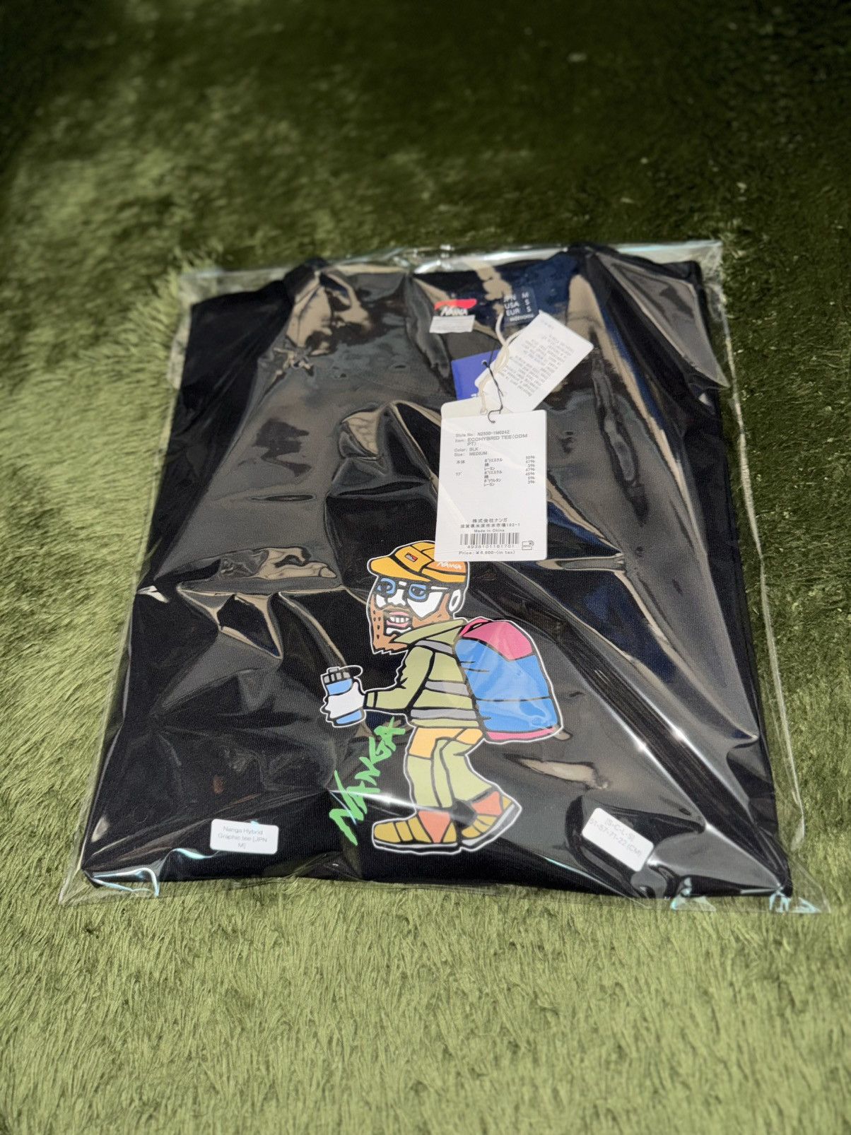NANGA [JPN M] Nanga Hybrid Graphic T-Shirt Black Size US M / EU 48-50 / 2 - 11 Thumbnail