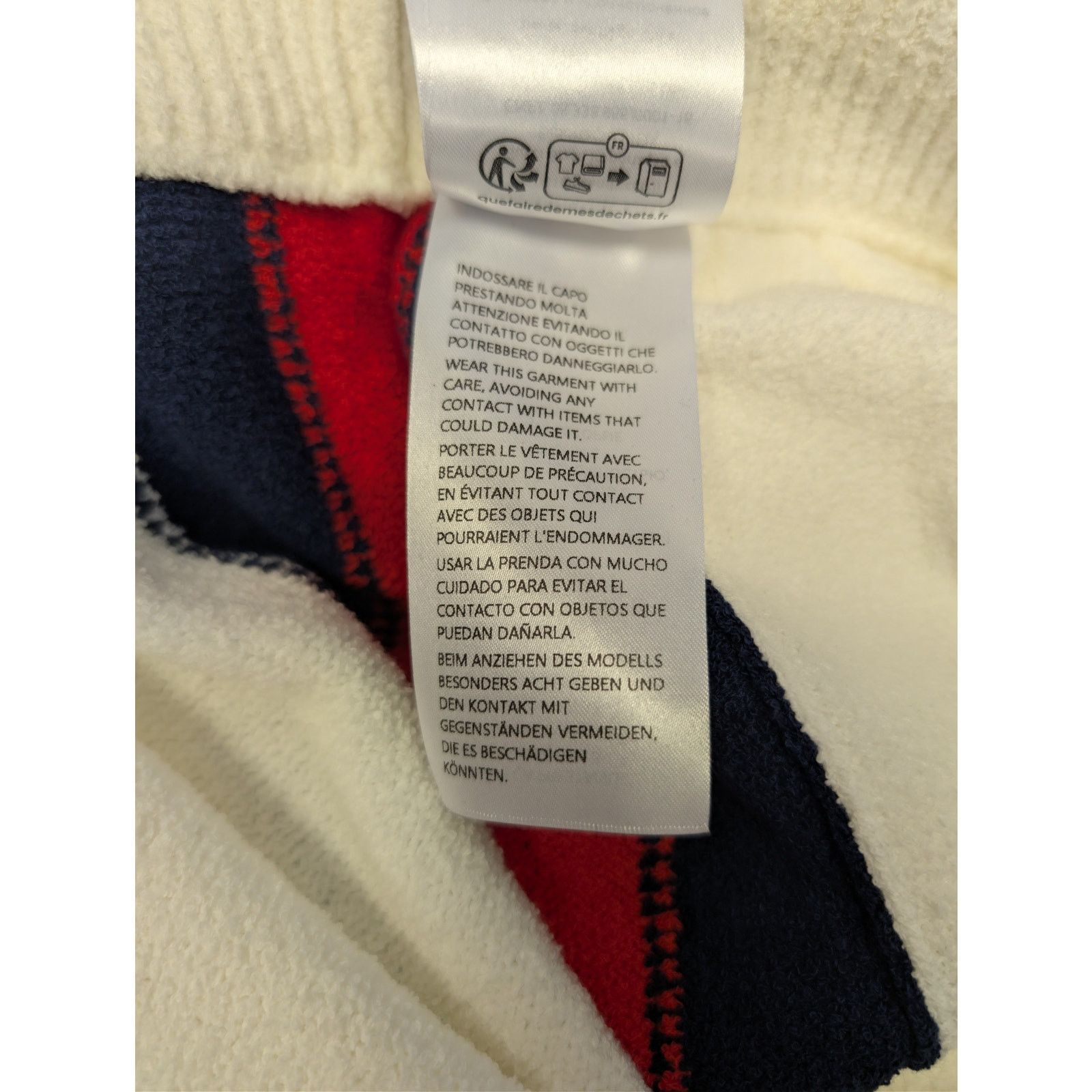 Gucci o1rshd1 Cotton Blend Terry Knit Basket Shorts in Off-White Size US 32 / EU 48 - 21 Thumbnail