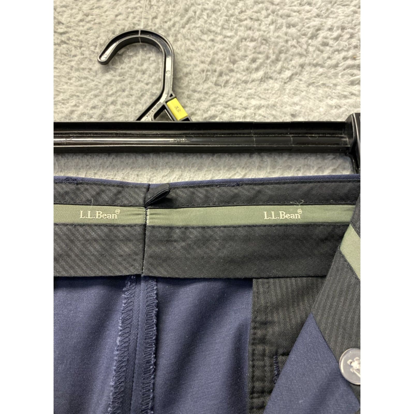 Vintage VINTAGE L.L. Bean Heavy Chino Pants Mens 38x32 Dusty Navy Blue Casual Workwear Size US 38 / EU 54 - 3 Thumbnail