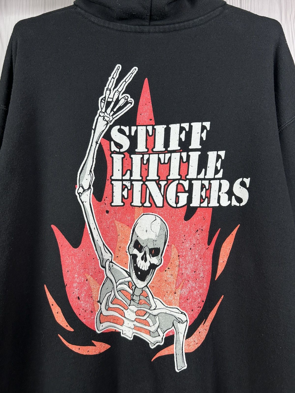 Band Tees Vintage Stiff Little Fingers Punk Band Hoodie 00’s Y2K Size US XL / EU 56 / 4 - 12 Thumbnail