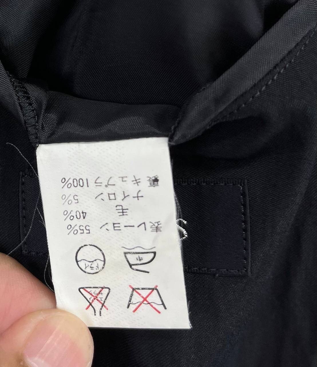 Yohji Yamamoto Vintage Yohji Yamamoto Y’s Bis Wool Coats Jacket Size M / US 6-8 / IT 42-44 - 8 Thumbnail