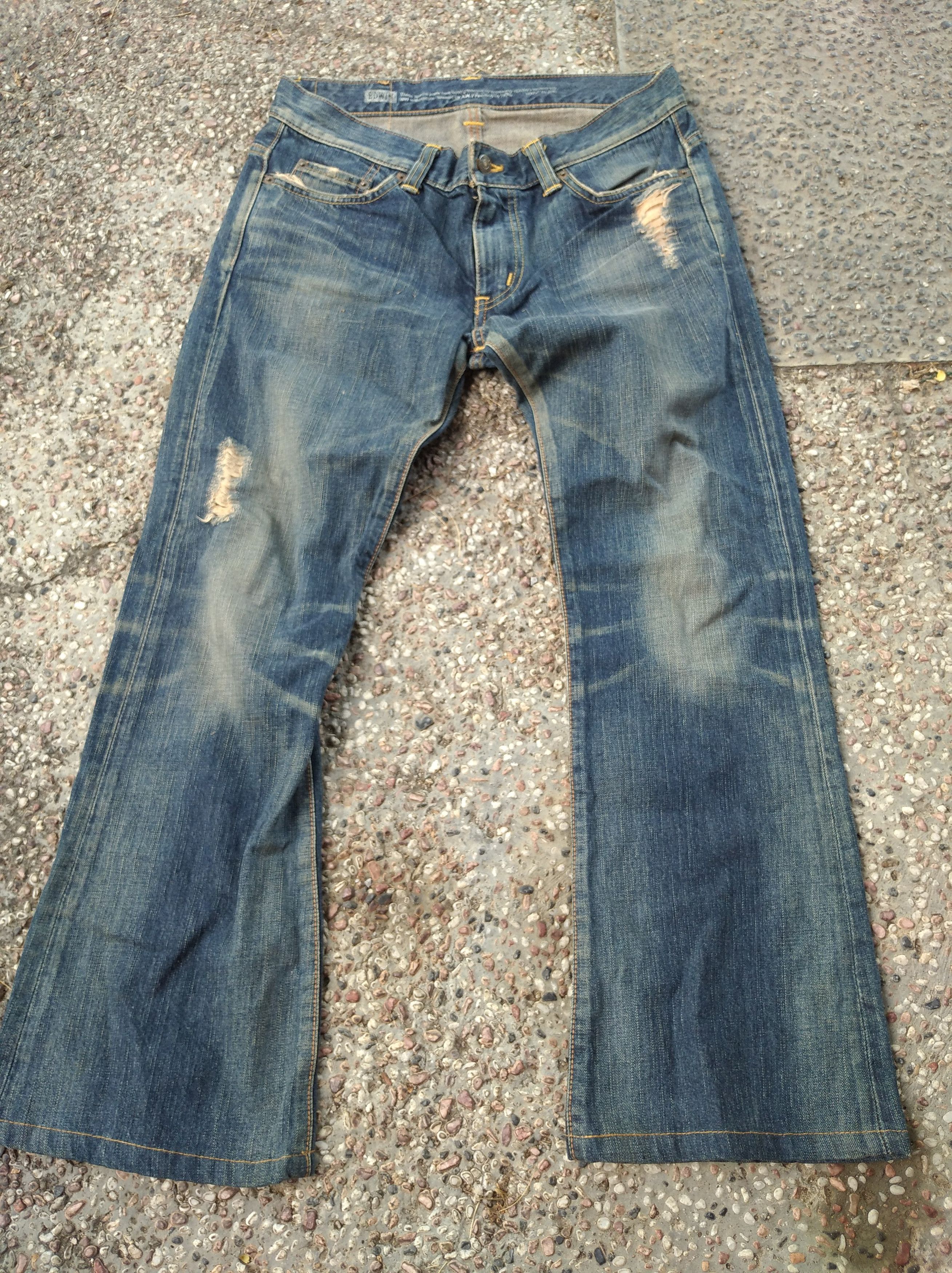 Edwin × If Six Was Nine × Japanese Brand Flare Jeans Edwin 503 Made in japan Boot cut Denim Size US 31 - 1 Thumbnail