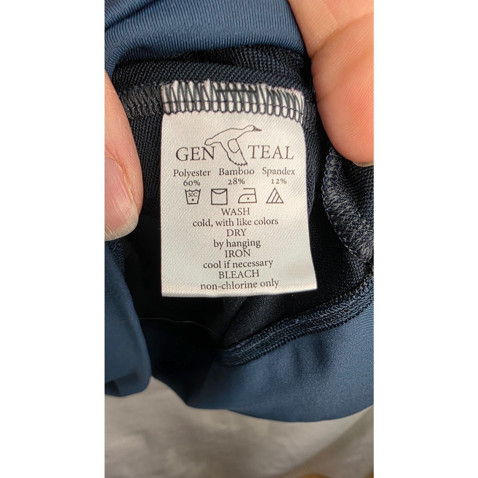 Other GenTeal Blue Long Sleeve Bamboo Blend Crewneck Shirt Size US M / EU 48-50 / 2 - 6 Thumbnail