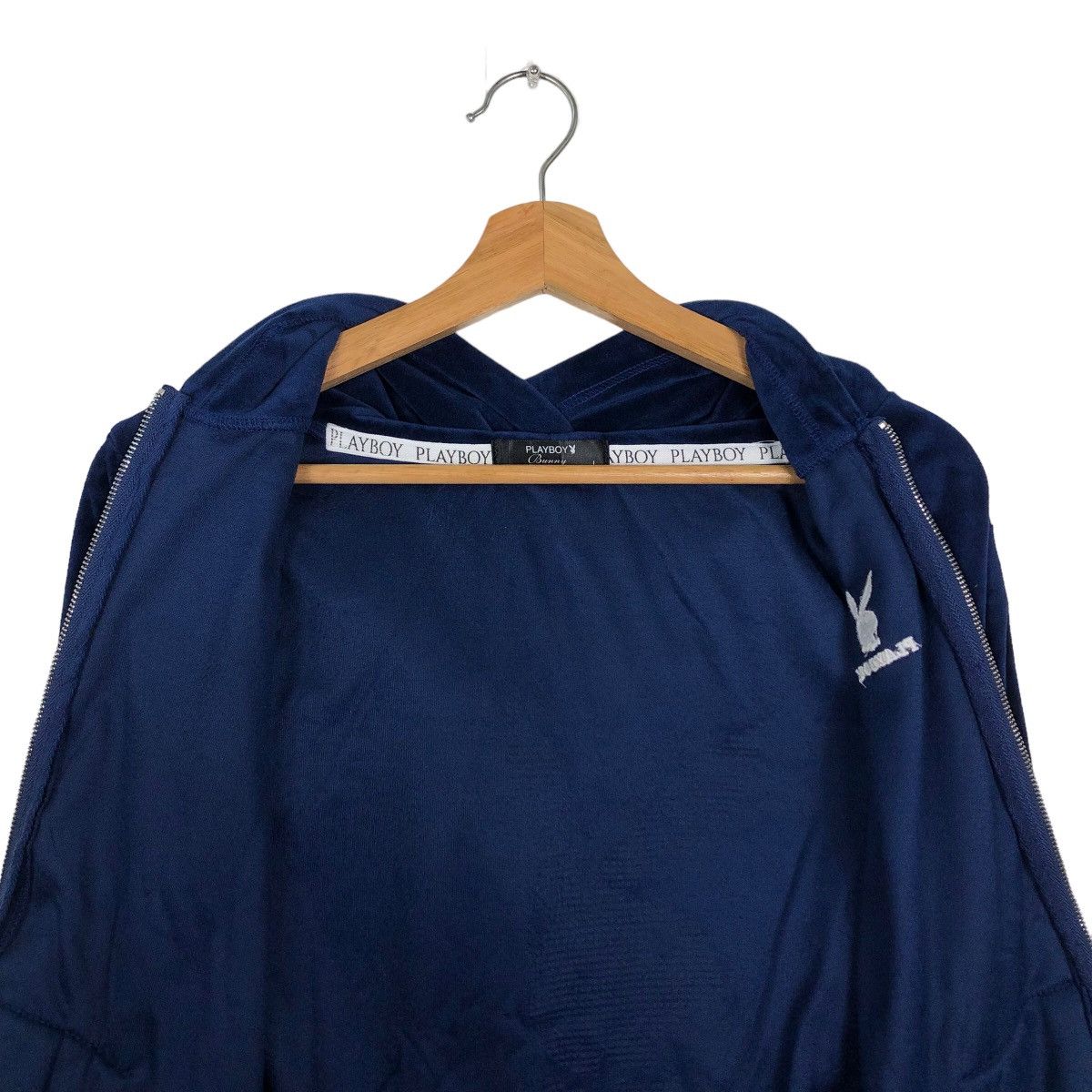 Japanese Brand 🔥90’s Vintage Playboy Hoodie Jacket Big Logo Size US L / EU 52-54 / 3 - 12 Thumbnail