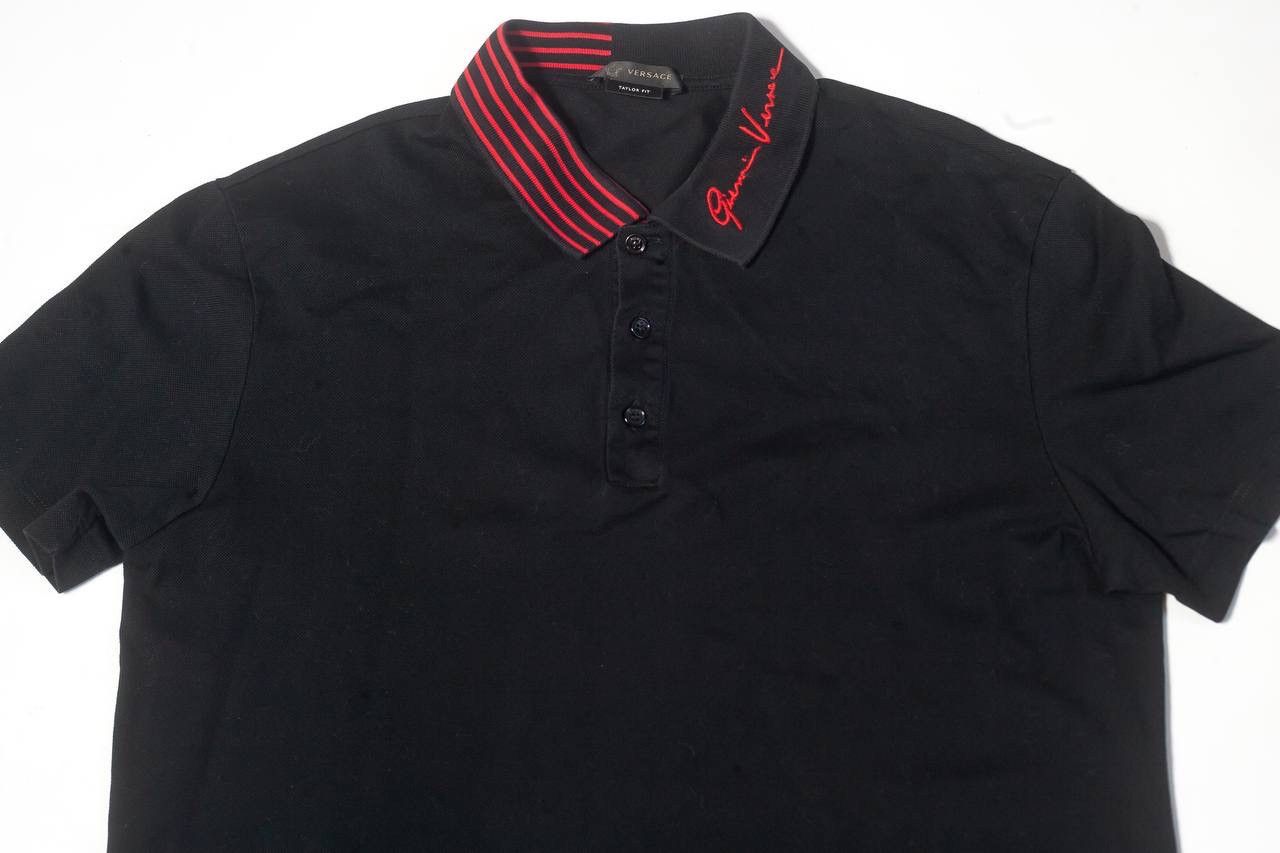 Versace gianni versace taylor fit polo Size US XL / EU 56 / 4 - 2 Thumbnail