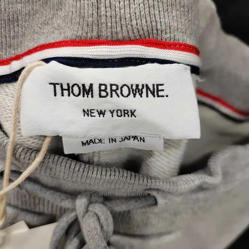 Thom Browne Thom Browne Gray Cotton Men's Casual Pants . Size US 27 - 3 Thumbnail