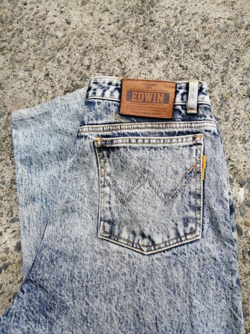 Edwin × Vintage Vintage Edwin 1510-96 Acid Washed Denim Jeans Size US 30 / EU 46 - 7 Thumbnail