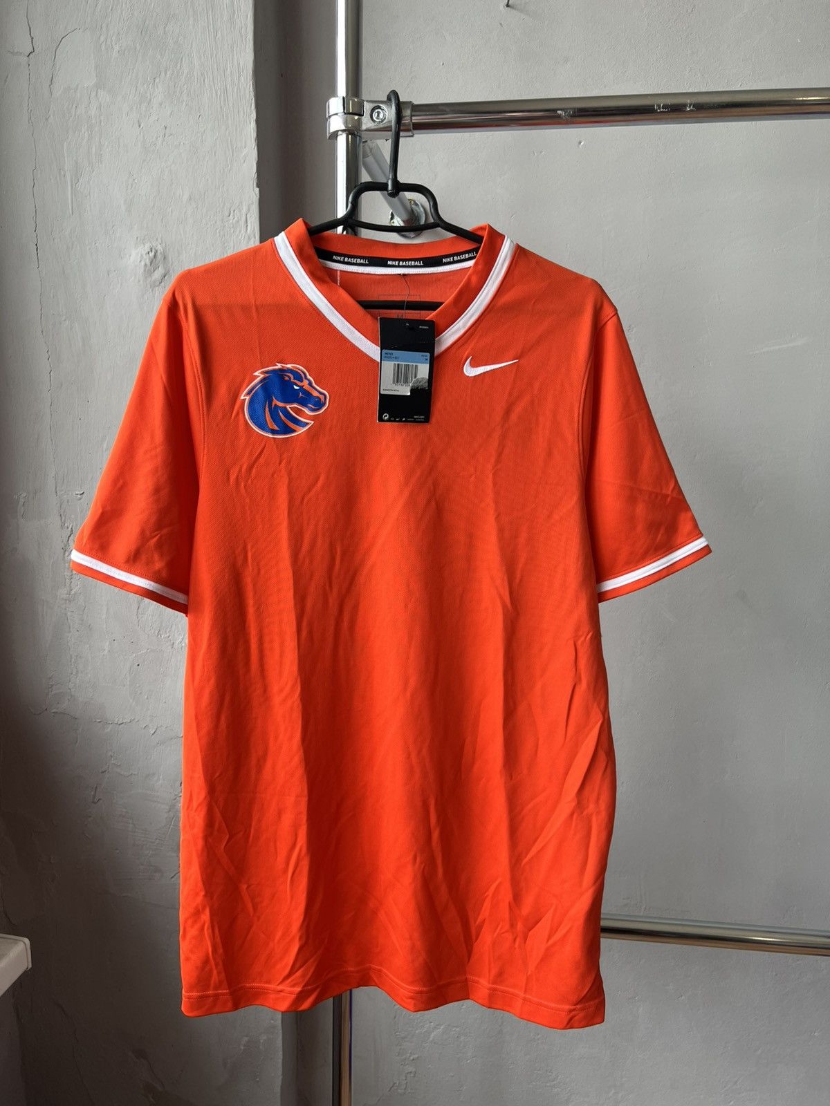 Nike NIKE BOISE STATE BRONCOS BASEBALL JERSEY SHIRT MEN’S NWT NEW Size US M / EU 48-50 / 2 - 2 Thumbnail