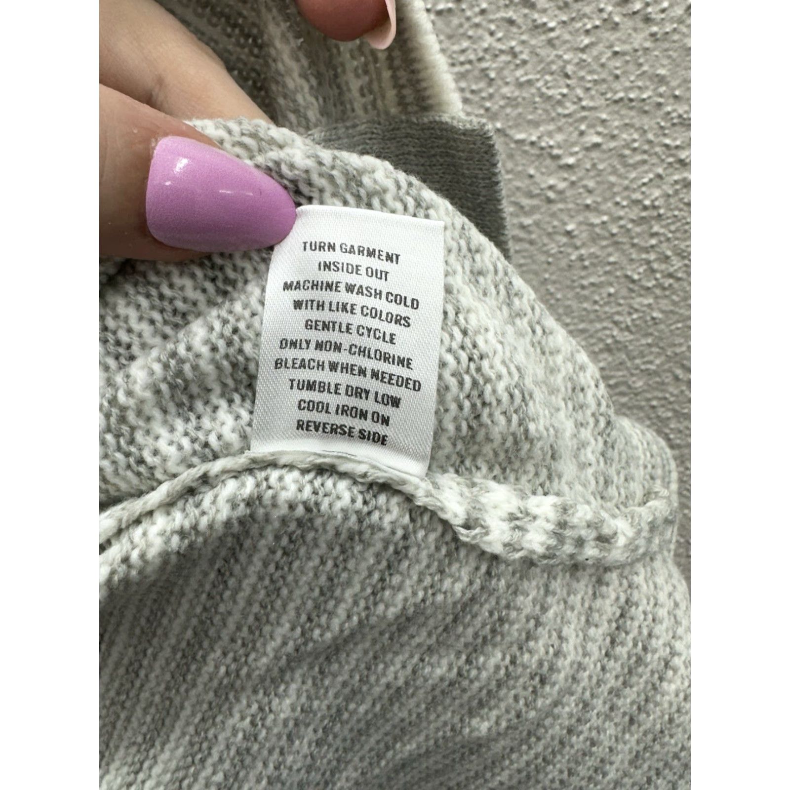 Vintage The Tog Shop Womens Sweater Striped Long Sleeve Knit Ivory Medium Pullover Size M / US 6-8 / IT 42-44 - 6 Thumbnail