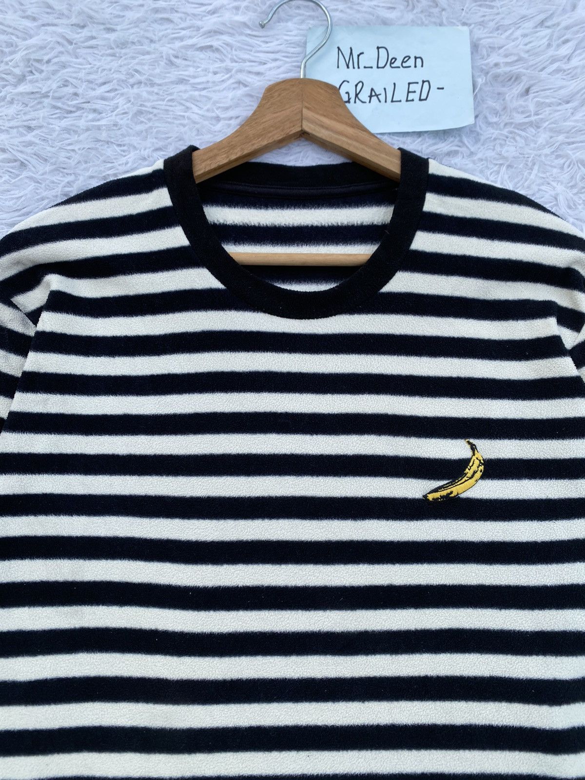 Andy Warhol × Uniqlo Rare Uniqlo x Andy Warhol Grunge Style Striped Long Sleeve Size US L / EU 52-54 / 3 - 8 Thumbnail