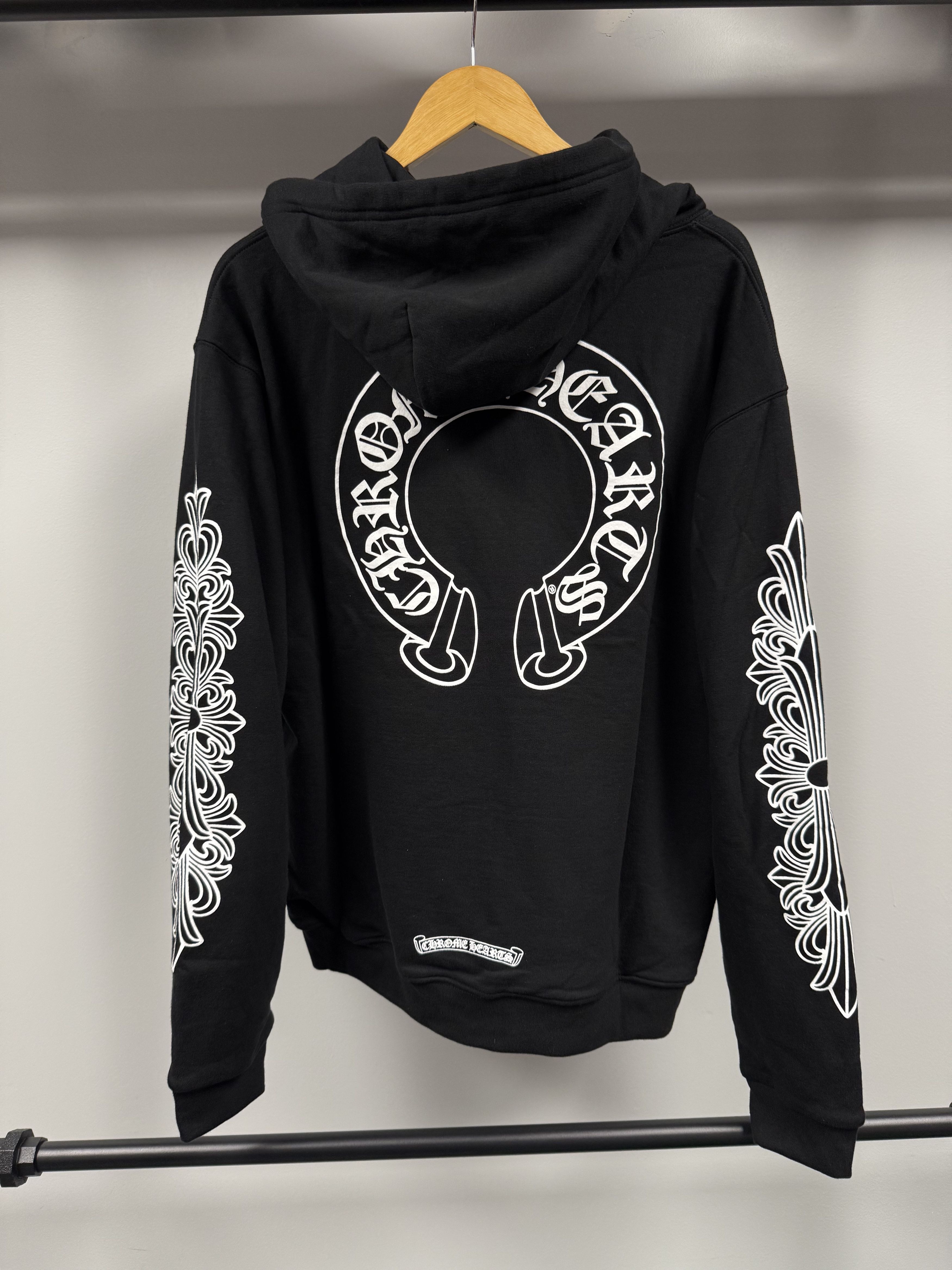 Chrome Hearts Chrome Hearts Thermal Horseshoe Floral Hoodie - M Size M / US 6-8 / IT 42-44 - 4 Thumbnail