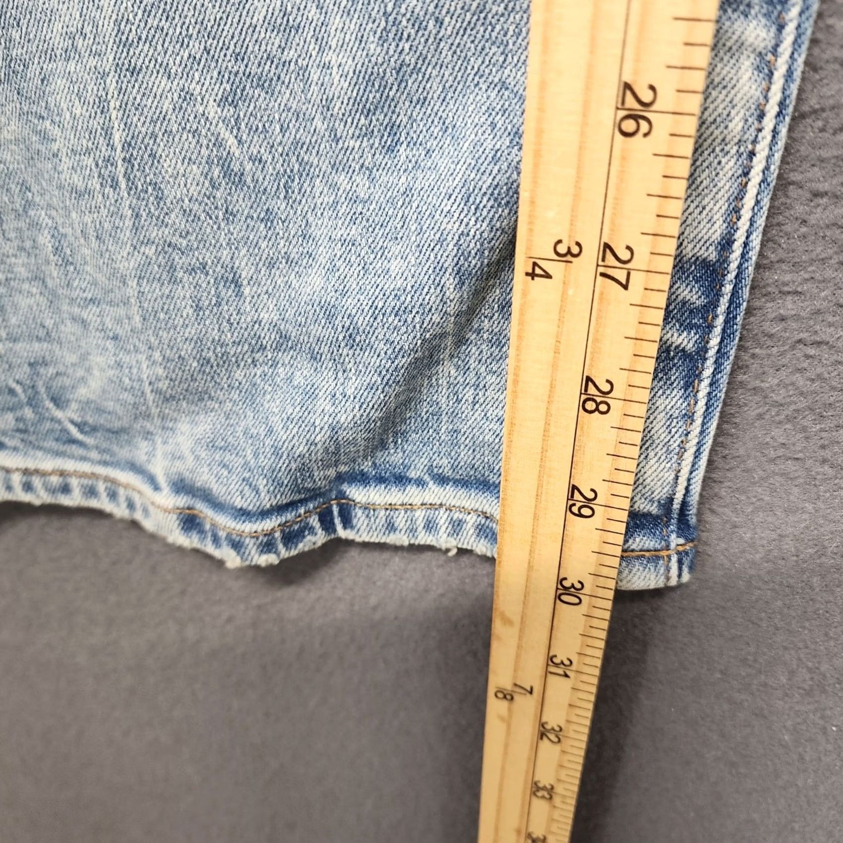 Vintage VINTAGE American Eagle Baggy Jeans Mens 34x30 Light Wash Blue Easyflex NEW Size US 34 / EU 50 - 7 Thumbnail