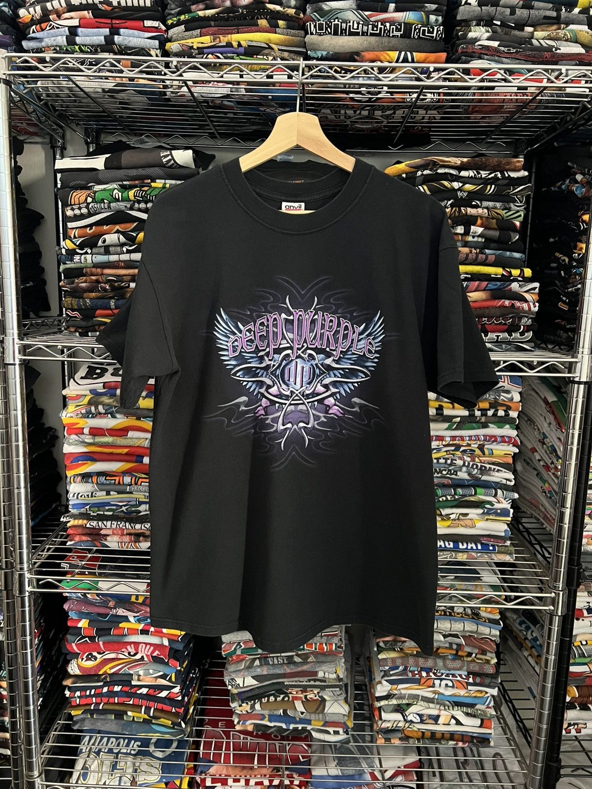 2000s Deep Purple Y2K Tee