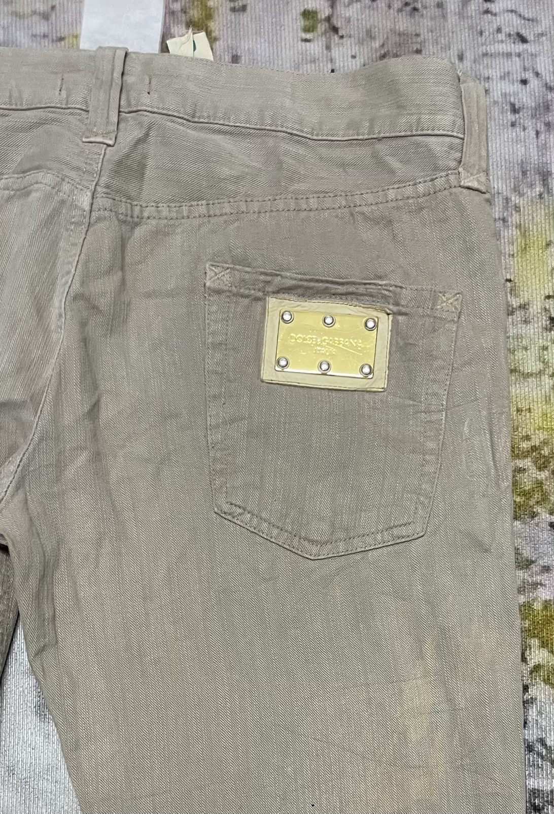 Dolce & Gabbana × Italic × Vintage Dolce & Gabbana Straight Made in Italy Vintage Size US 35 - 14 Thumbnail