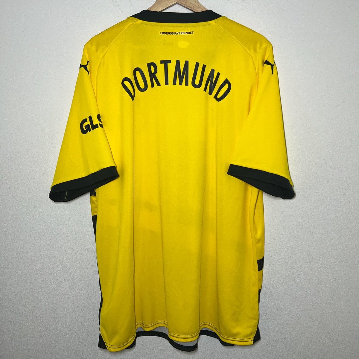 Puma Borussia Dortmund 2023-2024 Home Jersey | Vintage Soccer Size US XXL / EU 58 / 5 - 3 Thumbnail