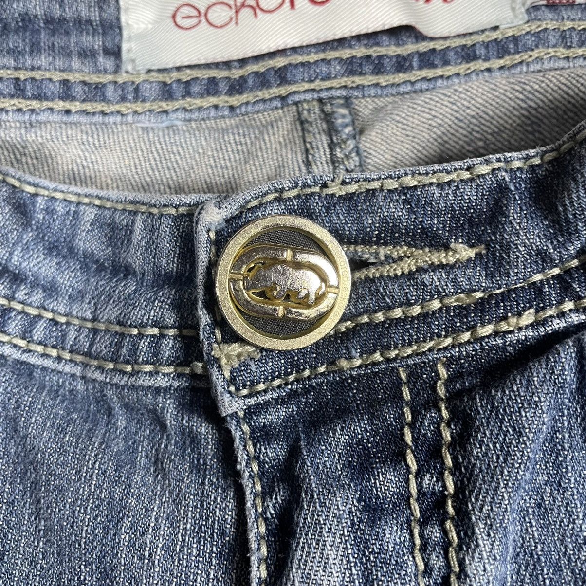 Ecko Unltd. Ecko Unltd Y2K Embroidered Jeans Size 30" / US 8 / IT 44 - 6 Thumbnail