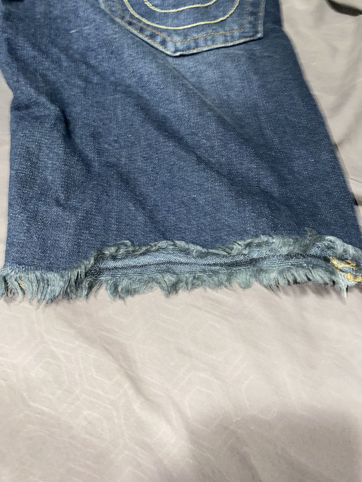 True Religion True Religion Denim Cutoff Shorts Size US 30 / EU 46 - 6 Thumbnail