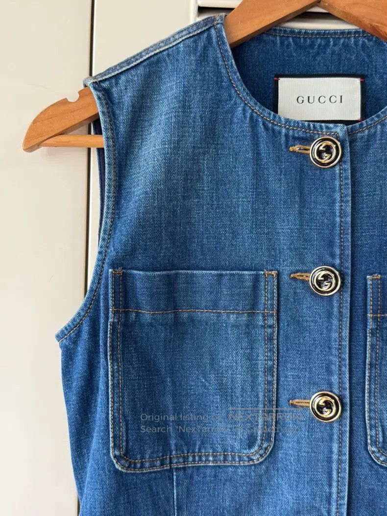 Gucci Gucci Denim vest Size XS / US 0-2 / IT 36-38 - 5 Thumbnail