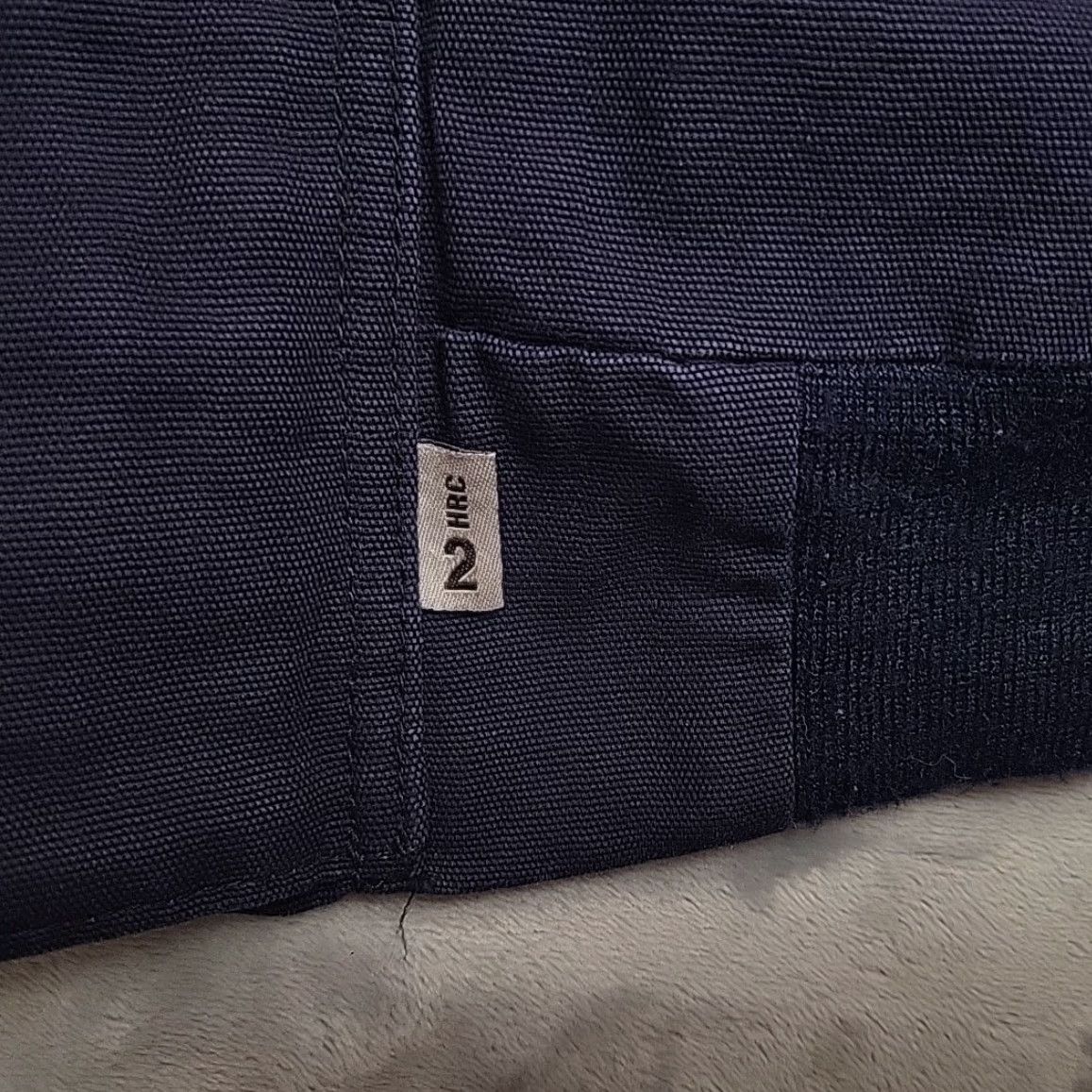 Carhartt Carhartt Flame Resistant Jacket Mens XL Navy Canvas Bomber FRJ020 DNY Workwear Jacket Size US XL / EU 56 / 4 - 7 Thumbnail