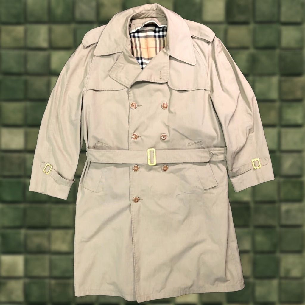 Vintage VTG Wingflite Coat Trench Mens All Weather Khaki Plaid 42 Long Size 42 A21 70s Vintage Size US XS / EU 42 / 0 - 1 Thumbnail