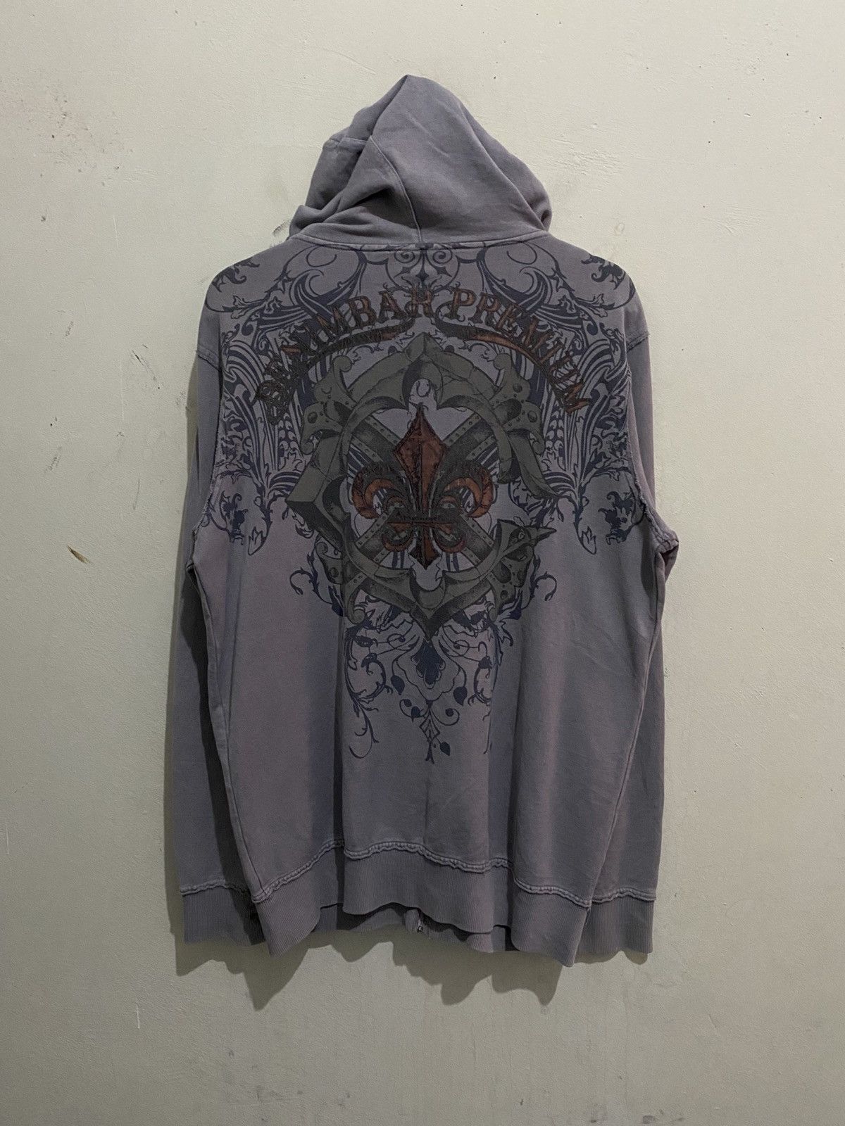 Japanese Brand Denim Bar Y2K Zip Up Hodie Size US M / EU 48-50 / 2 - 1 Thumbnail