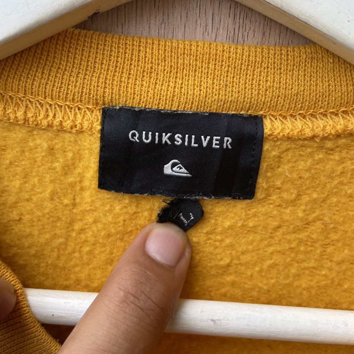 Quiksilver Vintage Quiksilver Surfing Brand Pullover Sweatshirt Size US L / EU 52-54 / 3 - 8 Thumbnail