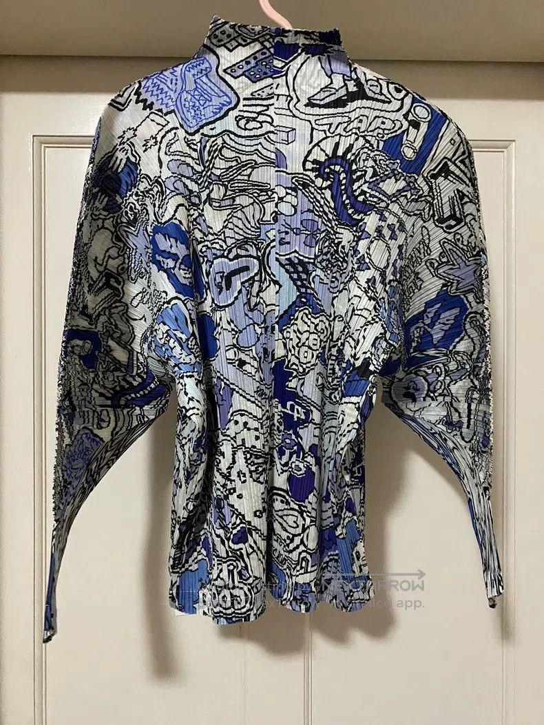 Issey Miyake Issey Miyake Graffiti Coat Size L / US 10 / IT 46 - 4 Thumbnail