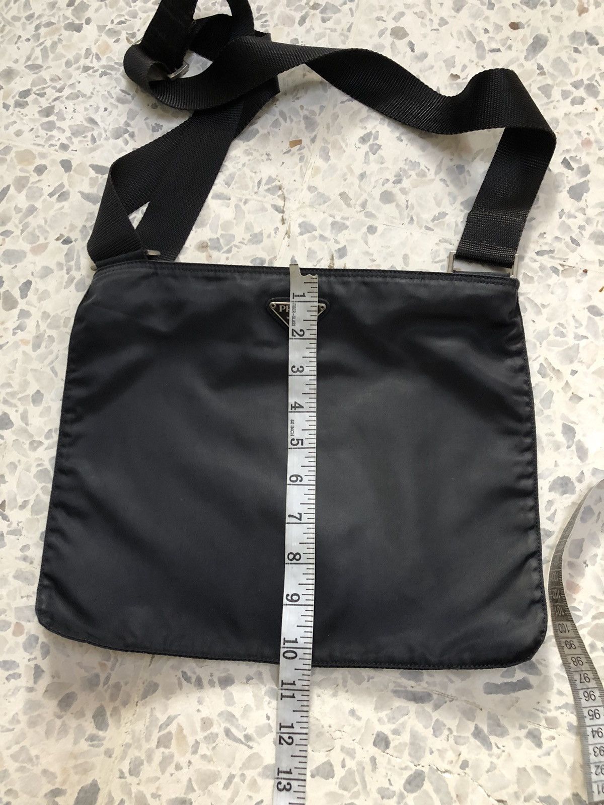 Prada Authentic❗️Vintage 90s Prada Nylon Sling Bag Size ONE SIZE - 22 Thumbnail