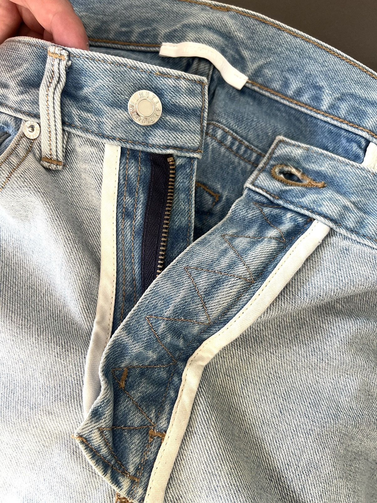Helmut Lang Helmut Lang 1999 Reissue Inside Out Jeans Size US 32 / EU 48 - 13 Thumbnail