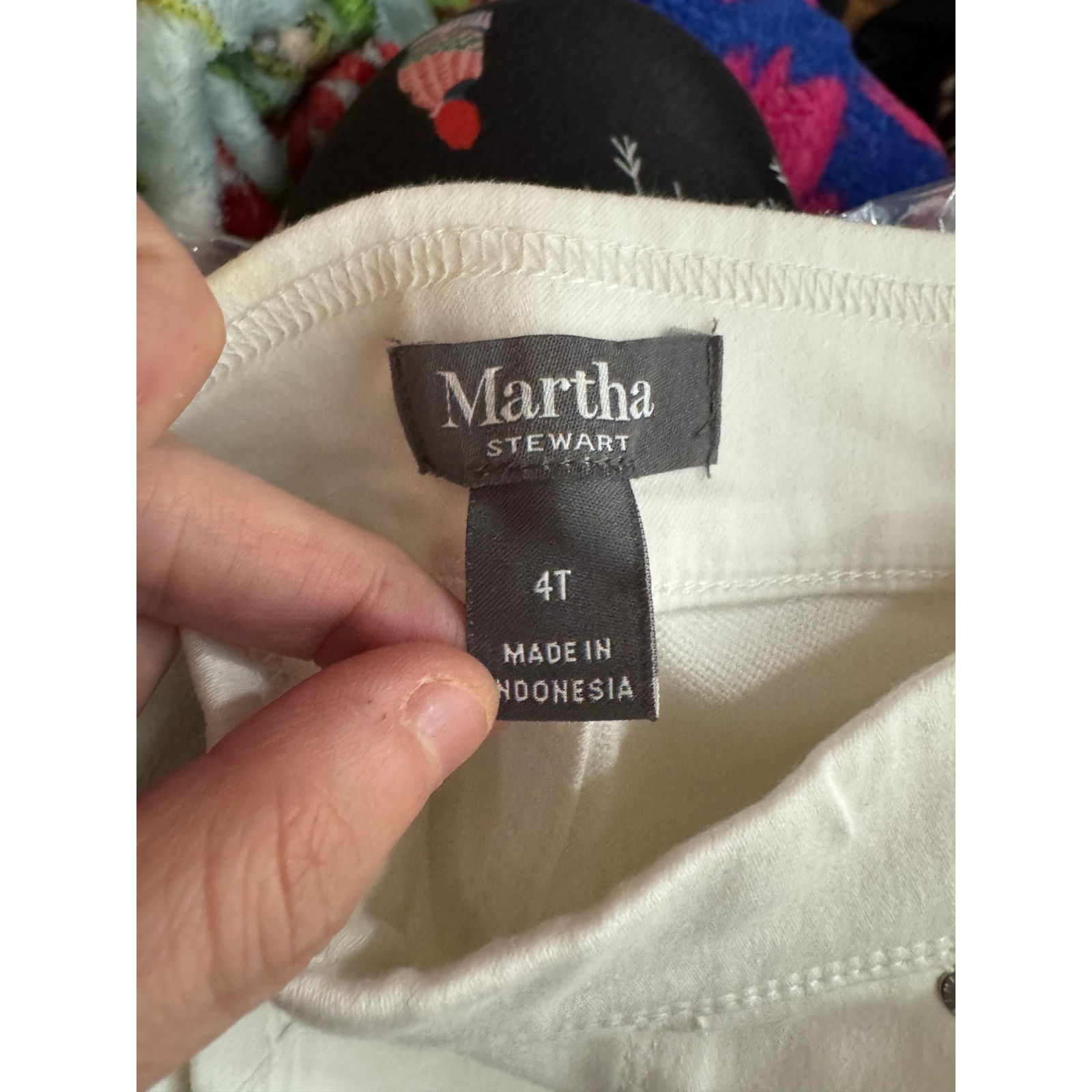 Other Martha Stewart Women's Jeans Size 4 Tall Knit Denim Ankle Size 27" / US 4 / IT 40 - 15 Thumbnail