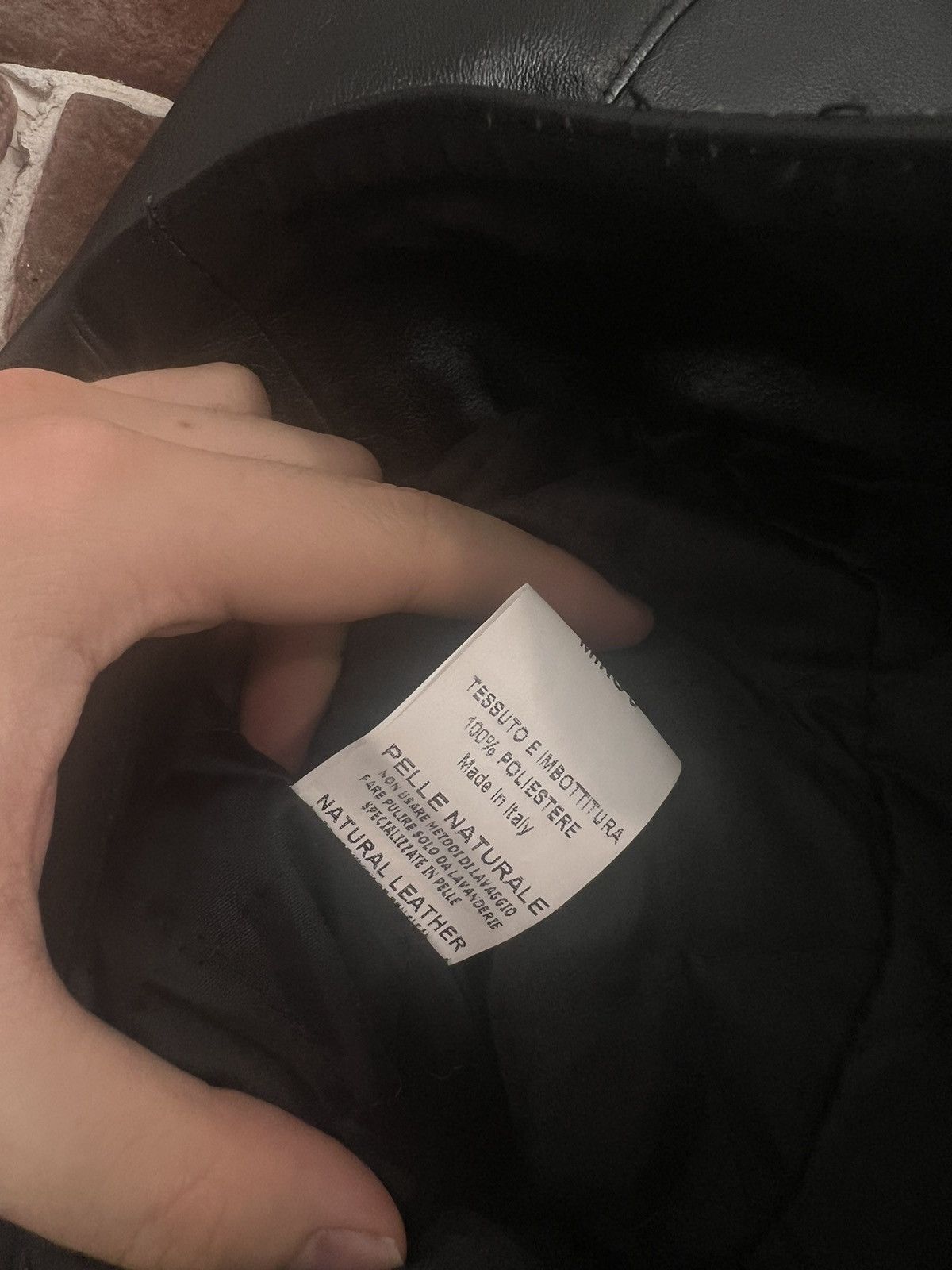 Leather Vintage Genuine Real Leather Jacket High Quality Rock Punk Size US M / EU 48-50 / 2 - 9 Thumbnail