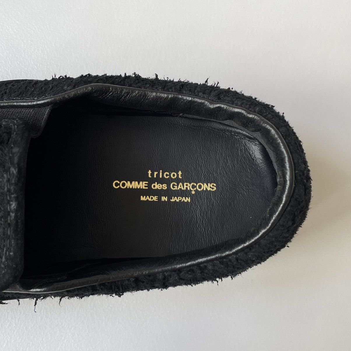Comme des Garcons Distressed Suede Slip On ‘Skate' Sneakers Size US 8 / EU 41 - 11 Thumbnail