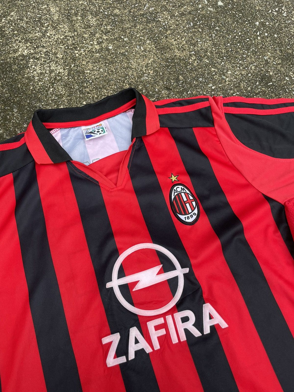 Adidas Ac Milan Retro Bootleg Jersey | Grailed