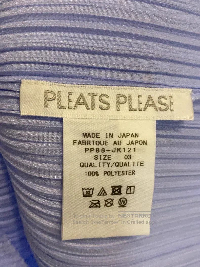 Issey Miyake Issey Miyake Blue Vest Size L / US 10 / IT 46 - 3 Thumbnail