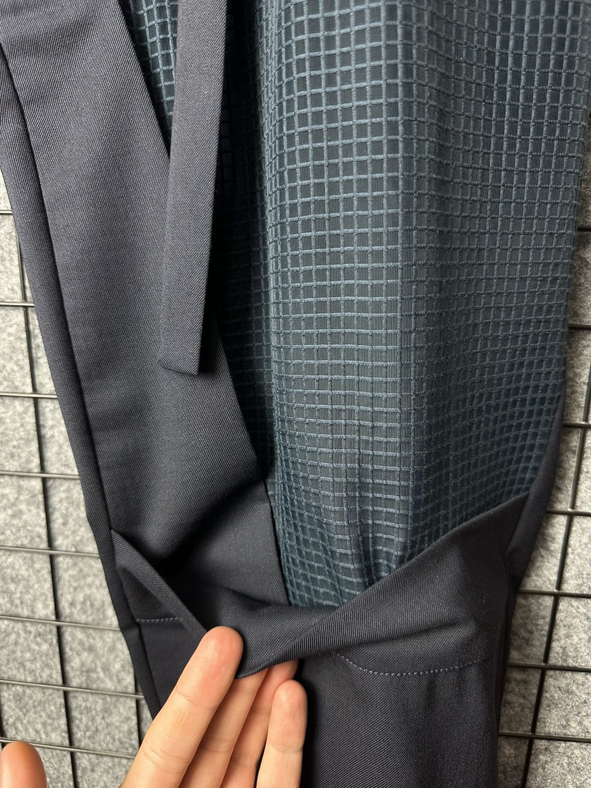 Hussein Chalayan Chalayan SS 18 Designer Mesh Insert Woollen Pants Size 52 Size US 36 / EU 52 - 5 Thumbnail