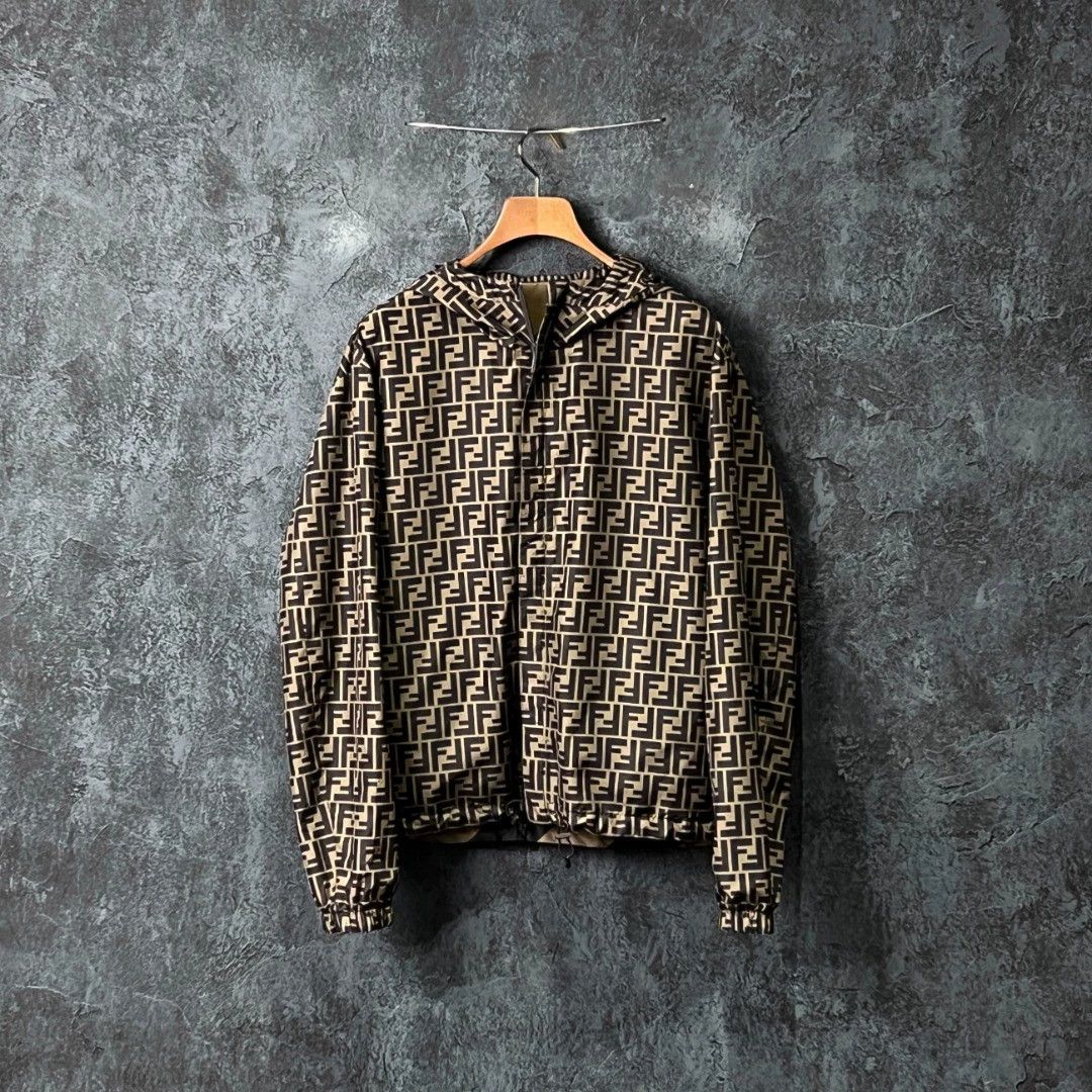 Fendi FENDI two-way all-over print casual jacket 48 Size US M / EU 48-50 / 2 - 1 Thumbnail