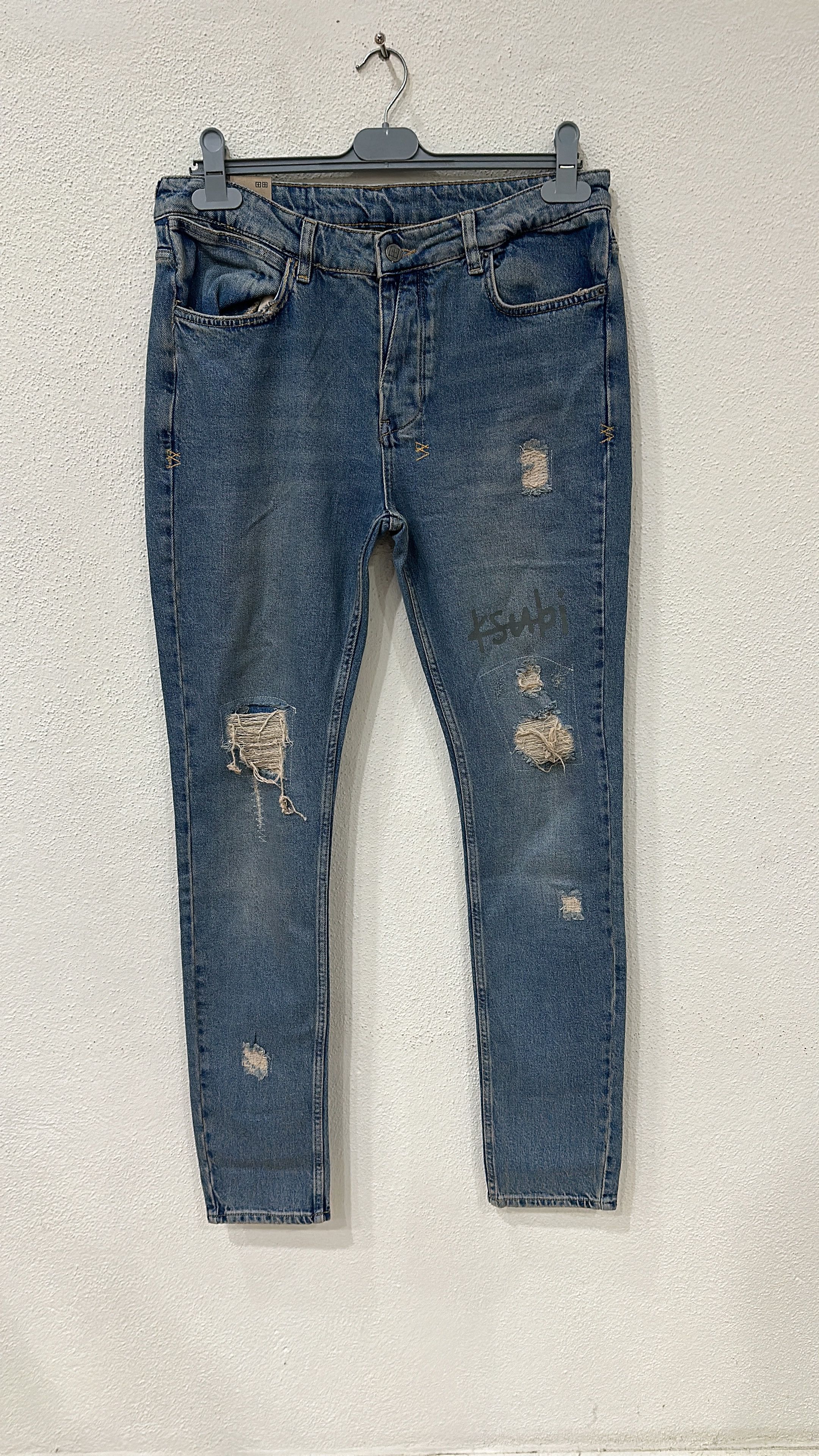 Ksubi Ksubi Van Vinkle Heritage Jeans Size 34 Blue Size US 34 / EU 50 - 4 Thumbnail