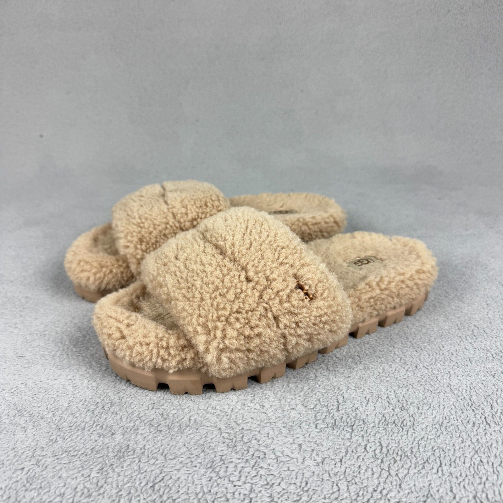 Ugg UGG Cozetta Curly Slide Sandals Womens 8 Sheepskin Slides Size US 8 / IT 38 - 9 Thumbnail