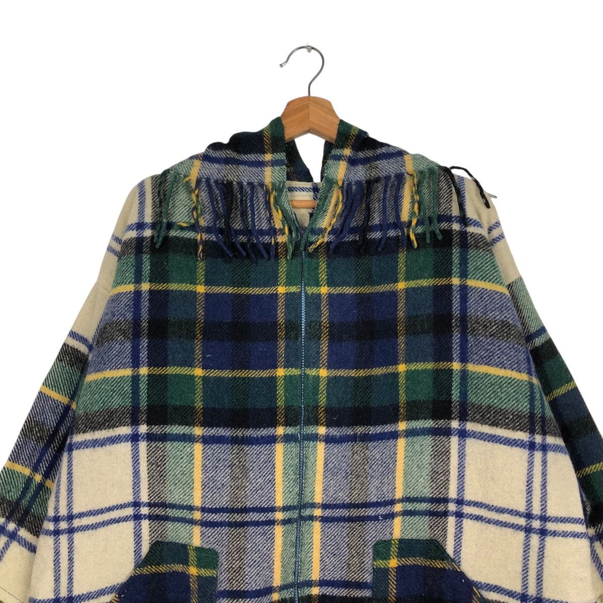 Japanese Brand × Vintage 📌Unknown Brand Cowboy Design Zipper Jacket Issey Miyake Size US M / EU 48-50 / 2 - 4 Thumbnail
