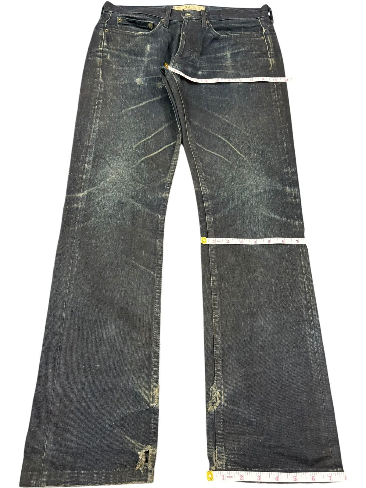 Japanese Brand Vintage Japanese Brand Mud Wash Distressed Bootcut Jeans Size US 32 / EU 48 - 11 Thumbnail