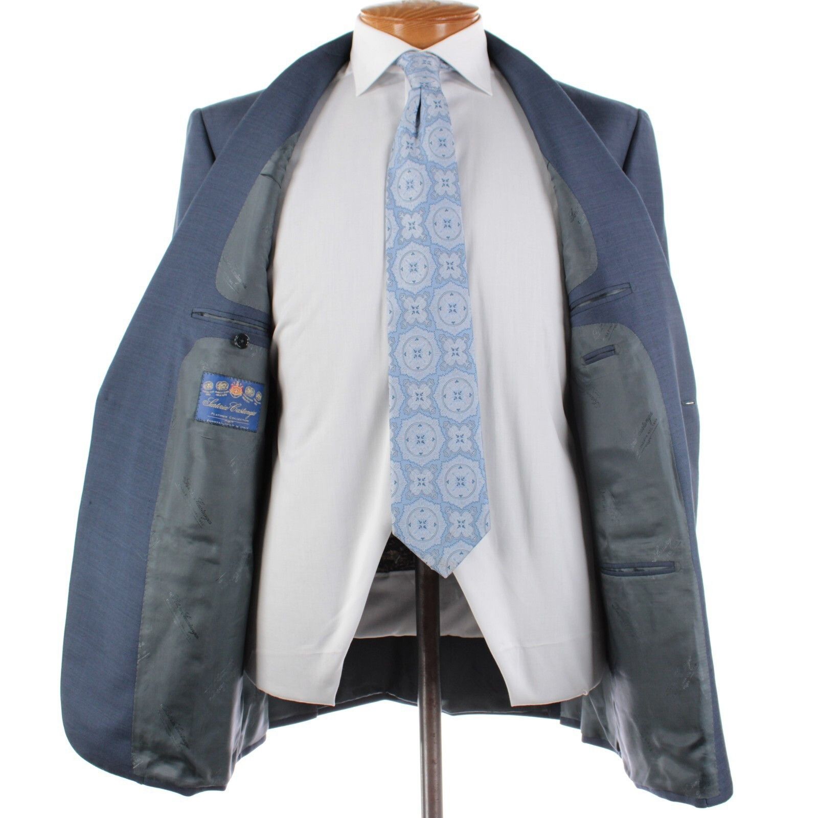 Other Castangia Suit Size US 46 Long in Blue Size 46R - 7 Thumbnail