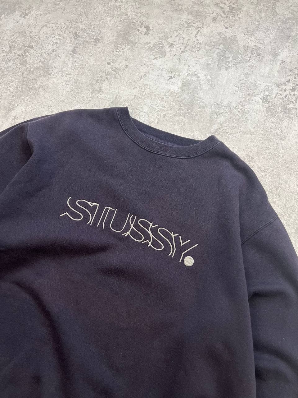 Stussy Vintage Stussy Sweatshirt Big Logo Size US L / EU 52-54 / 3 - 6 Thumbnail