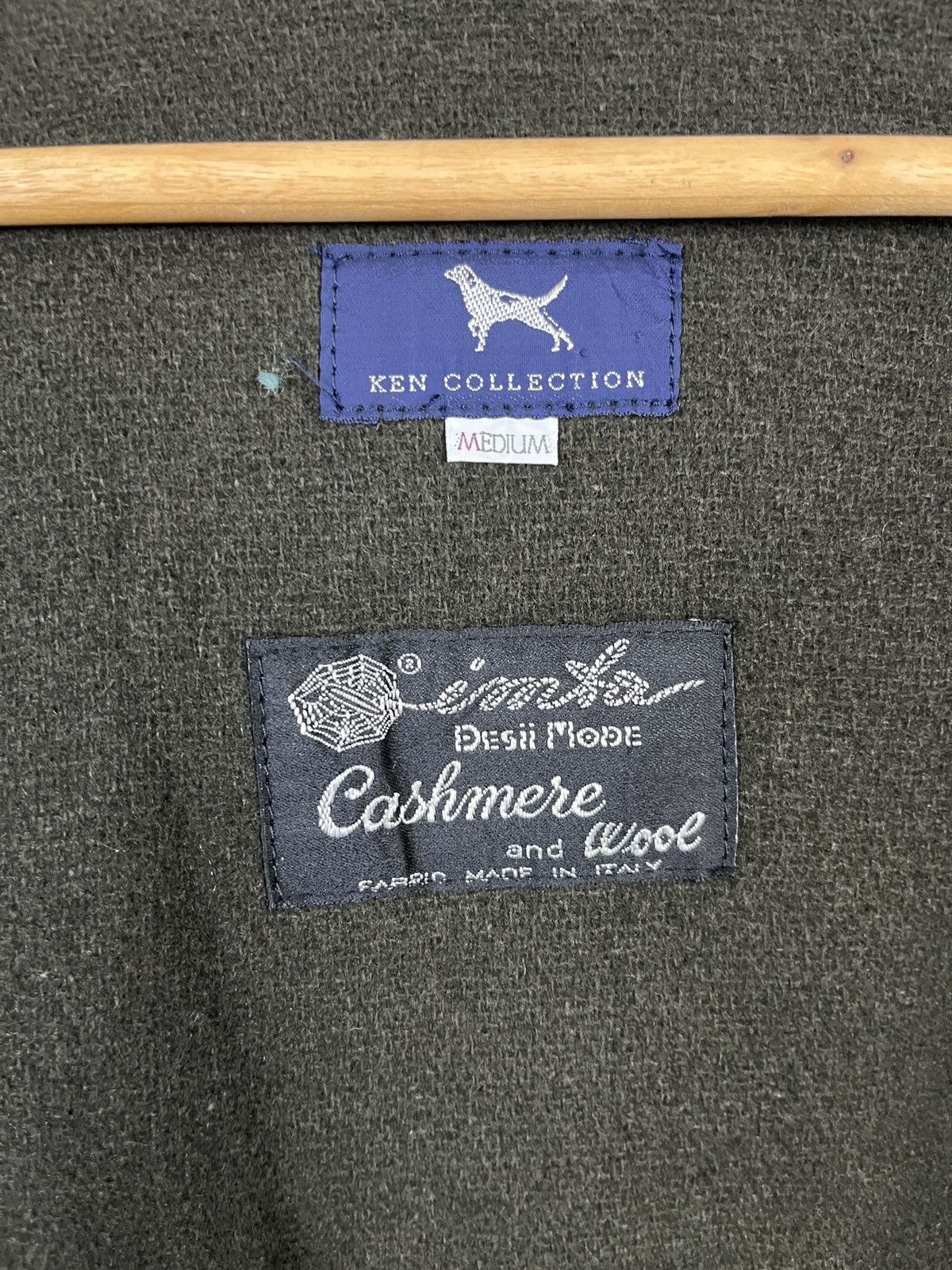 Japanese Brand × Vintage Cashmere & Wool Hooded Duffle Coat Italy Fabric Japan Made Size US M / EU 48-50 / 2 - 8 Thumbnail