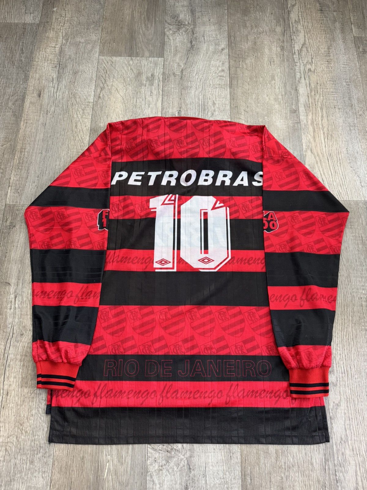 Umbro CR Flamengo Umbro 1996 Shirt Size US XL / EU 56 / 4 - 5 Thumbnail