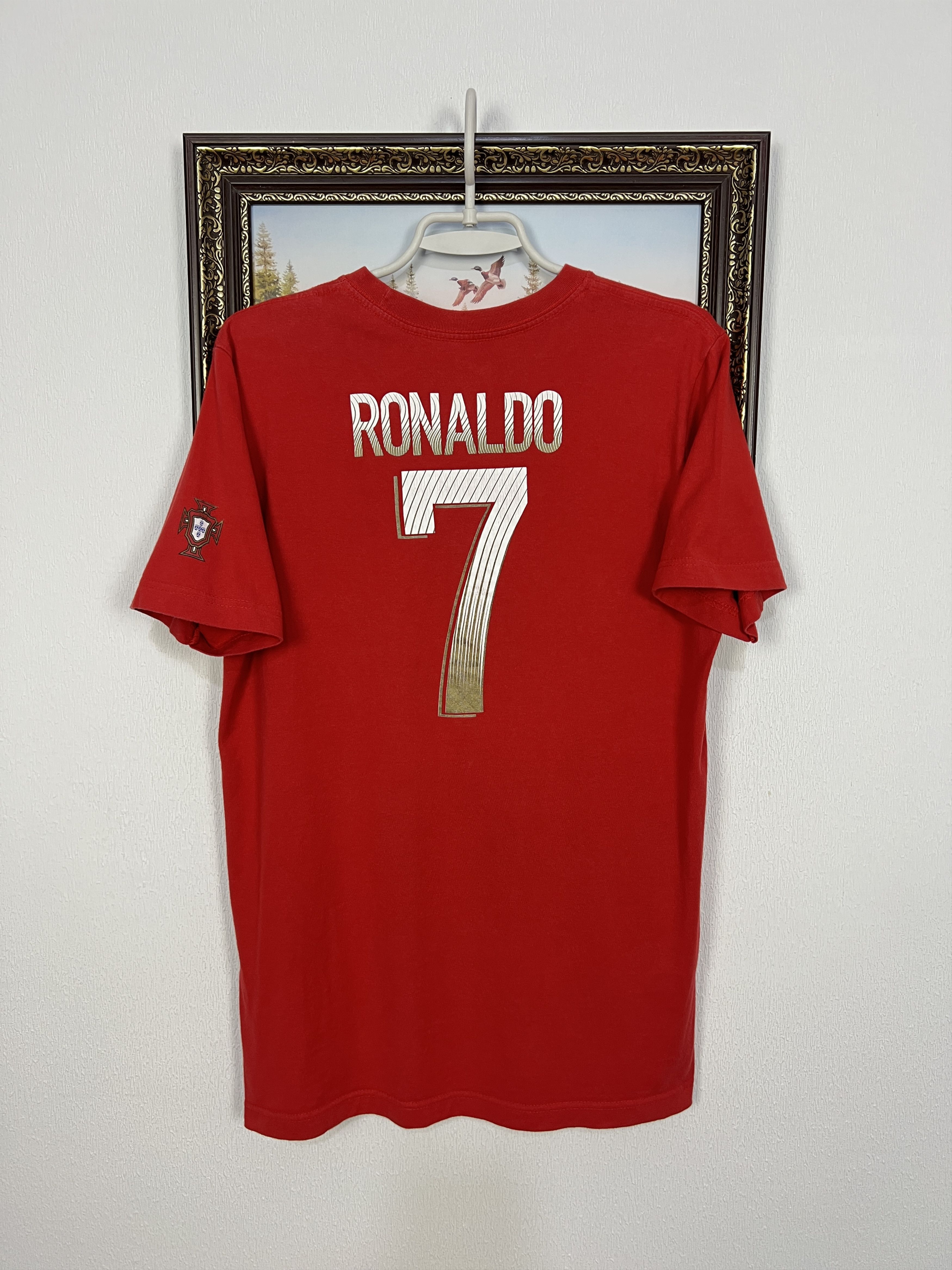 Nike Vintage Nike Portugal Football Train Shirt #7 Ronaldo Soccer Size US M / EU 48-50 / 2 - 8 Thumbnail