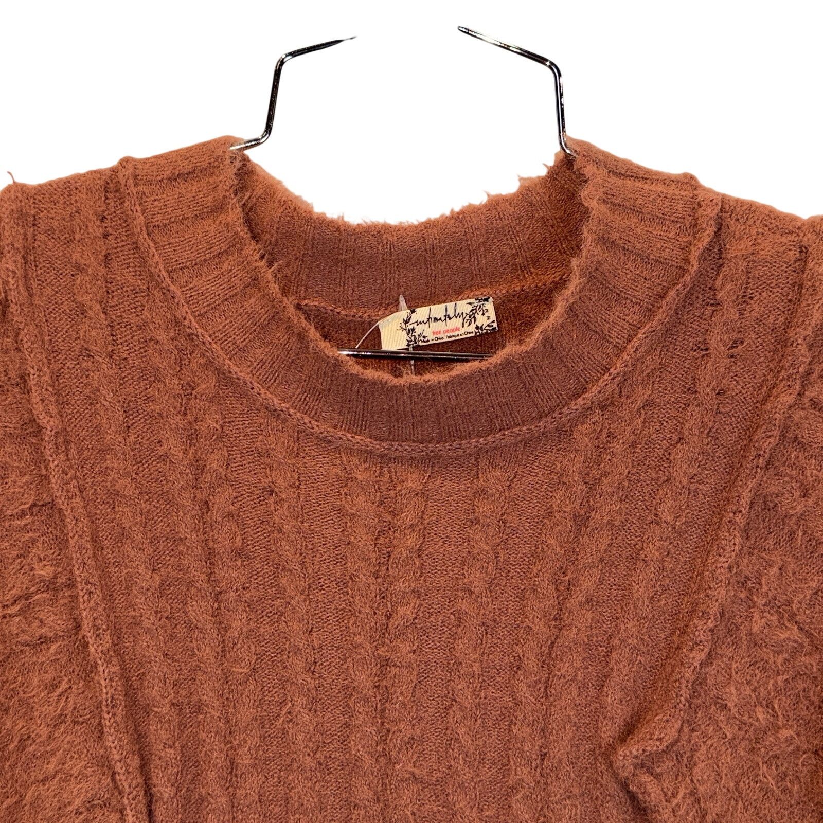 Free People Free People NWT Keep Me Warm Cable Stitch Bodysuit Size M Size M / US 6-8 / IT 42-44 - 2 Thumbnail